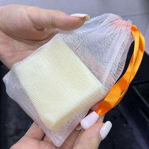 Balle de savon exfoliante en filet Kami pour le corps, avec cordon de suspension, pour la formation de mousse et l'essorage, pour enfants et adultes - Product Image 6