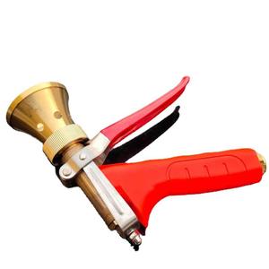 ปืนฉีดน้ำเคลือบทองแดงสำหรับสวนและการเกษตร ฉีดน้ำแรงดันสูง ใช้งานง่าย - Product Image 1