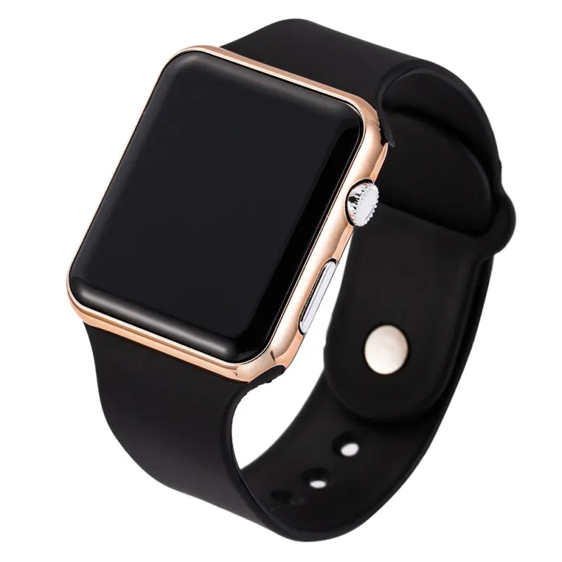 Brand Silicone Sports LED Digital Quartz Watch Men Women Fashion Wristwatches Clock Relogio Masculino Feminino