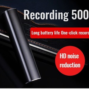 Q500 Digital <b>Voice</b> <b>Recorder</b> Black High Definition Noise Reduction One Button Recording Long Standby Business Meeting - Product Image 2