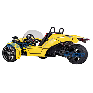 Triciclo Deportivo Todoterreno Eléctrico Racing ZTR, Mini Auto Deportivo, Triciclo Eléctrico de 3 Ruedas EGO, 2 Asientos, Capacidad de 300 kg - Product Image 1