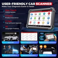 Nouveau modèle 2026, Vente chaude : Scanner OBD2 LAUNCH X431 PRO3S+ SmartLink HD 12V & 24V, Outils de diagnostic pour camions