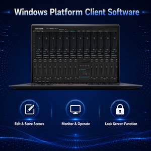 Processeur audio Dante DSP FHB <span class=keywords><strong>MU</strong></span>-44D 4x4 avec AEC AFC ANS et double <span class=keywords><strong>carte</strong></span> <span class=keywords><strong>son</strong></span> USB - Product Image 3