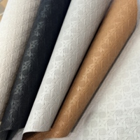 Papier peint PVC gaufré conforme, imperméable, insonorisant, lavable, ignifuge, avec support en tissu, pour extérieur et salle à manger