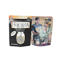 Emballage personnalisé Pochette debout Sacs en mylar Sachets en plastique résistant à l'humidité Cookie 3.5g 7g 14g Cali Sacs pour emballage