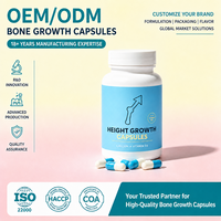 Capsules pour la croissance osseuse OEM ODM Marque privée Vente en gros Supplément Vitamine D3 Calcium Soutien immunitaire pour enfants