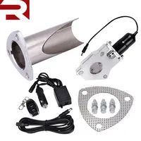 Cut rohr 2.5 zoll ELECTRIC Exhaust Cutout Kit mit Remote Control Car Exhaust Catback Downpipe Valve System