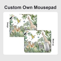 Tapis de clavier en caoutchouc tapis de bureau vente chaude Jungle Flair Anime tapis grand tapis de souris GamerMat Table Mausepad Sublimation tapis de souris