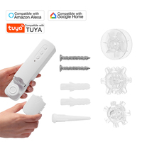 Meilleur prix grande batterie longue durée de travail télécommande stores moteur ensemble électronique pour bureau salle de bain rideaux pôles pistes