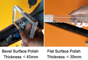Lucidatrice acrilica con lucidatrice a diamante 45 gradi Mini lucidatrice acrilica - Product Image 5