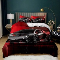 Parures de lit pour enfants/adultes, imprimées numériquement avec divers motifs de dessins animés, 100% polyester, écologiques, toutes saisons, vente chaude en usine