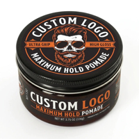 Crème coiffante texturisante et volumisante pour hommes, fini semi-mat, brillance moyenne, épaississante, marque privée OEM/ODM