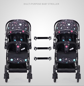 <span class=keywords><strong>Passeggino</strong></span> <span class=keywords><strong>Gemellare</strong></span> <span class=keywords><strong>Separabile</strong></span>, <span class=keywords><strong>Passeggino</strong></span> Doppio Pieghevole Leggero per Neonati e Bambini - Product Image 2