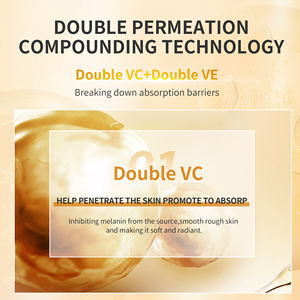 Siero per la riparazione dell'essenza della pelle E della vitamina C & E forma liquida per lo sbiancamento del <span class=keywords><strong>viso</strong></span> E capsule detergenti per l'essenza della pelle imperiale - Product Image 3