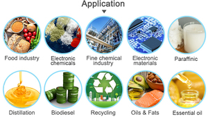 Aparato de destilación de trayecto corto El equipo de destilación de laboratorio refina eficazmente los extractos de plantas que conservan los ingredientes activos - Product Image 5