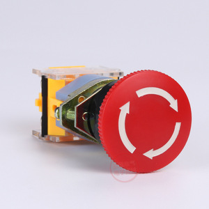 La39-11Zs Emergency Stop <b>Switch</b> Button Red Mushroom Head Self Locking Rotary <b>Power</b> <b>Switch</b> 3A Ac Dc 220V 260V Ac660V Dc440V - Product Image 2