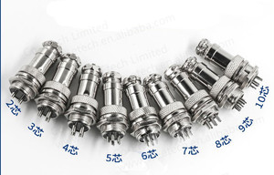 Conector de Aviación GX20, Enchufe Circular Eléctrico de 20 mm, Macho y Hembra, de 2/3/4/5/6/7/8 Pines - Product Image 4