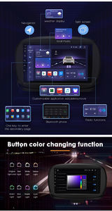 IPoster vente chaude 9 pouces voiture multimédia 4 + 32gb système Audio 4g Wifi prise en charge <span class=keywords><strong>Carplay</strong></span> <span class=keywords><strong>FIAT</strong></span> <span class=keywords><strong>500X</strong></span> autoradio voiture lecteur Mp3 - Product Image 6