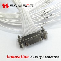 Connecteur électrique rectangulaire interconnectable de haute qualité J30J-25TJP, connecteur mâle avec câbles