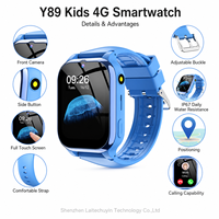 Nouvelle Montre Connectée 4G pour Enfants Y89 2026, Écran HD 1,83 Pouces, Appel Vidéo, WiFi, Positionnement LBS, SOS, Clôture de Sécurité, 630 mAh, IP67 pour Enfants