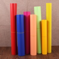 Rouleaux de plastique personnalisés multicolores en PP, PET, PVC, largeur uniforme, surface brillante, pour classeurs à anneaux