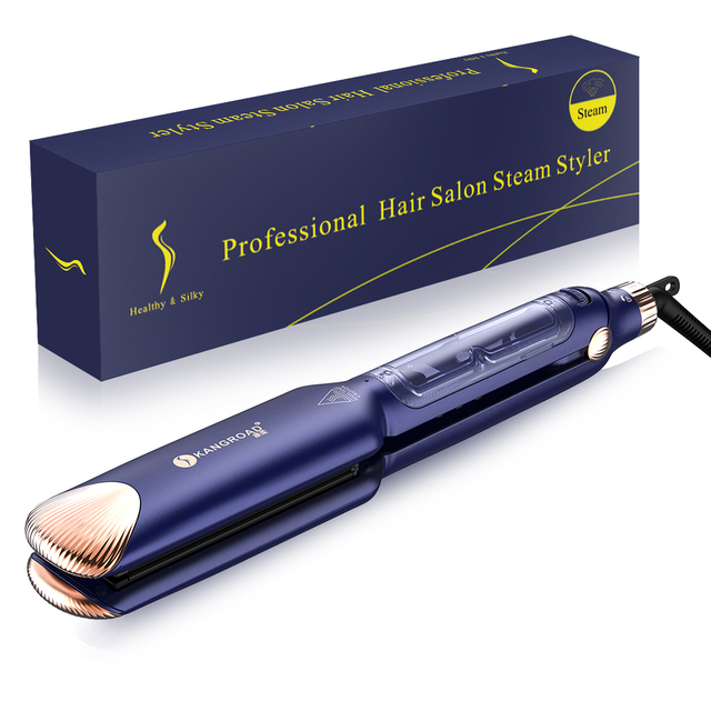 ODM Wholesale PTC Fast Heating 3D Floating Plate Steam Hair Straightener With Automatic Shutdown