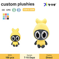 Poupées en peluche personnalisées sur mesure, figurines d'art en peluche douces, conçues à partir de croquis pour designers indépendants