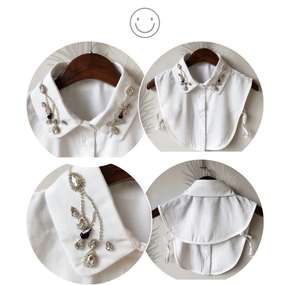 Camicie con <span class=keywords><strong>colletto</strong></span> rimovibile con perline e perline di alta qualità di fascia alta - Product Image 6