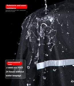 Imperméable <span class=keywords><strong>Pantalon</strong></span> de <span class=keywords><strong>pluie</strong></span> Costume Full Body Rainstorm Proof Labour Insurance Takeaway Riding Reflective Split Raincoat - Product Image 2