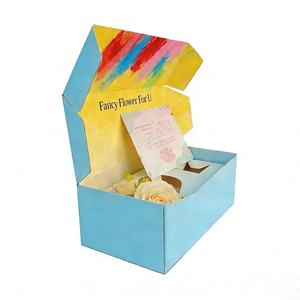 Caja de Envío Plegable Personalizada para Ramos de Flores, Caja de Cartón Resistente para Floristas y Regalos - Product Image 4