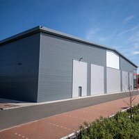 Kit de Construcción Metálica Prefabricada de Acero Ligero de Grado Industrial con Anclaje Reforzado para Almacenes