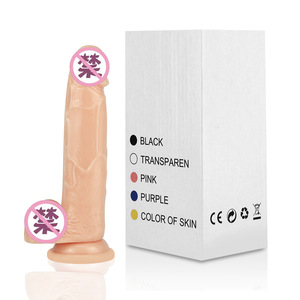 Dildo Realistico in TPE Multicolore con Base a Ventosa per Donne, Giocattolo Sessuale per Uso Individuale o di Coppia - Product Image 6
