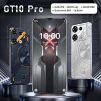 GT10 Pro, 16GB RAM, 1TB ROM, Batería de 8000mAh, Resistente, WiFi, CDMA, 5G, GPS, para Negocios, CE, Pantalla OLED de 120Hz, Cámara de 108MP, Android 15