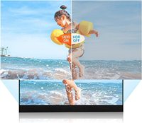 Monitor LCD Portátil HD 1080P de 17.3 Pulgadas, Montable en Pared, con Puerto Tipo-C HD MI para Ampliar la Pantalla de Móviles, PC y Laptops