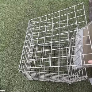 Kotak jala kawat Gabion Las galvanis dekorasi taman lanskap dinding penahan batu - Product Image 3