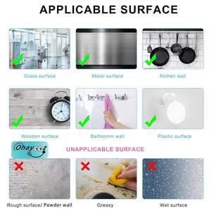 Ruban adhésif nano double face transparent, lavable, réutilisable et amovible - Product Image 4