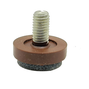 Pieds de meuble en plastique durables et silencieux de 8 pouces, patins de support de hauteur réglable pour armoires - Product Image 6