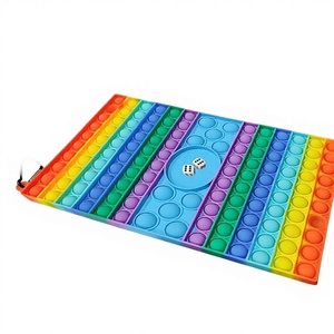 Xbeing Juguete Sensorial Antiestrés de Burbujas Grandes, Juego de Mesa de Silicona Arcoíris para Niñas y Niños de 14 Años en Adelante - Product Image 2