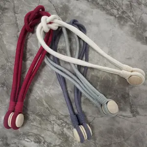 Modern Plastic Magnetic Curtain <strong>Tie</strong> Ropes Magnetic Curtain Accessory <strong>Tie</strong> <strong>Backs</strong> for Window Decorative Magnetic Curtain Tiebacks - Product Image 4
