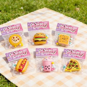 Juguete Blandito de Comida de Simulación: Hamburguesa, Perrito Caliente, Pizza, Refresco - Juguete de Compresión de Rebote Lento para Niños y Adultos, Alivio del Estrés, Venta al por Mayor - Product Image 1