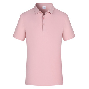Men's 7A Antibacterial Cooling Cotton Polo Shirt Solid Color Summer Short Sleeve Business Workwear Daily Wear - Product Image 5