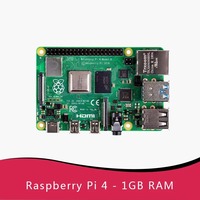 Kit de développement Raspberry Pi 4B original en gros, avec boîtier en carbone, Linux, 1 Go à 8 Go de RAM – Nouveauté !