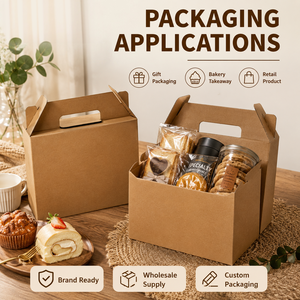 Cajas de Cartón Desechables con Recubrimiento UV, Diseñadas para el Empaquetado de Artículos Pequeños de Gama Media a Alta para un Solo Uso - Product Image 4