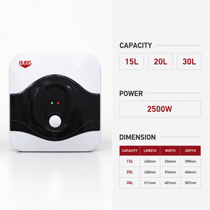 เครื่องทำน้ำอุ่นไฟฟ้าแบบติดผนัง OEM LED ประหยัดพลังงาน 30 ลิตร พร้อมระบบป้องกันความร้อนเกิน - Product Image 3