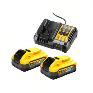 Paquete de 2 Baterías DeWalt Power Stack de 18V 5.0Ah con Cargador - Product Image 2