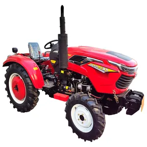 40HP 4X4 4wd Wheel Farm Tractor 4WD agriculture farm tractors traktor with front loader farm garden tractor with optional parts