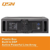Pro Audio Dual 10 "avec système de sonorisation actif DSP Line Array haut-parleur HDL-20A boîte en plastique pour les activités intérieures en plein air