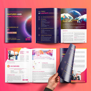 Brochure de catalogue A4/A5 imprimée à couverture rigide personnalisée en gros Brochure de la société et <span class=keywords><strong>service</strong></span> d'impression de <span class=keywords><strong>magazines</strong></span> - Product Image 6