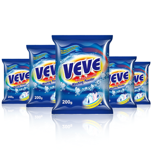 Échantillons de lessive en poudre <span class=keywords><strong>VEVE</strong></span> jetable, écologique, haute mousse, pour lavage à la main et en machine, sac de 25 kg, parfum citron/fleur, pour vêtements - Product Image 3
