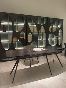 Étagère à livres en bois de style italien moderne, parfaitement personnalisée pour la chambre à coucher et le salon - Product Image 6